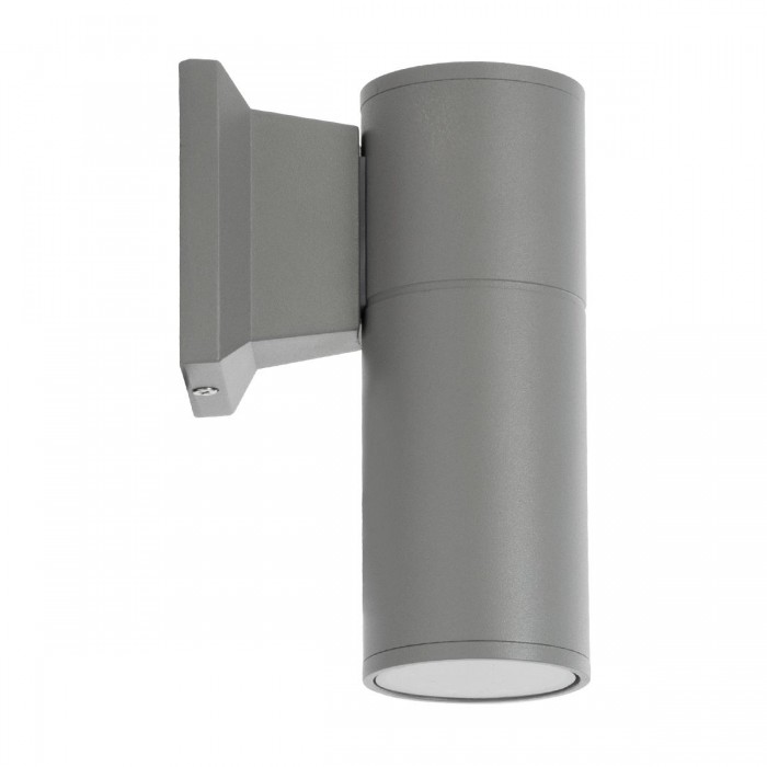 GLOBOSTAR® WALLY 77874 Μοντέρνο Φωτιστικό Τοίχου - Απλίκα με Ντουί 1 x GU10 AC 220-240V Αδιάβροχο IP65 - Γκρι - Μ6.4 x Π11 x Υ17cm GLOBOSTAR® WALLY 77874 Μοντέρνο Φωτιστικό Τοίχου - Απλίκα με Ντουί 1 x GU10 AC 220-240V Αδιάβροχο IP65 - Γκρι - Μ6.4 x Π11 x Υ17cm