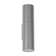 GLOBOSTAR® WALLY 77875 Μοντέρνο Φωτιστικό Τοίχου - Απλίκα με Ντουί 2 x GU10 AC 220-240V Αδιάβροχο IP65 - Γκρι Ματ - Μ6.4 x Π11 x Υ25cm GLOBOSTAR® WALLY 77875 Μοντέρνο Φωτιστικό Τοίχου - Απλίκα με Ντουί 2 x GU10 AC 220-240V Αδιάβροχο IP65 - Γκρι Ματ - Μ6.4 x Π11 x Υ25cm
