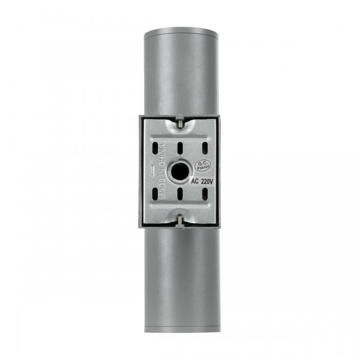 GLOBOSTAR® WALLY 77875 Μοντέρνο Φωτιστικό Τοίχου - Απλίκα με Ντουί 2 x GU10 AC 220-240V Αδιάβροχο IP65 - Γκρι Ματ - Μ6.4 x Π11 x Υ25cm GLOBOSTAR® WALLY 77875 Μοντέρνο Φωτιστικό Τοίχου - Απλίκα με Ντουί 2 x GU10 AC 220-240V Αδιάβροχο IP65 - Γκρι Ματ - Μ6.4 x Π11 x Υ25cm