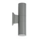 GLOBOSTAR® WALLY 77875 Μοντέρνο Φωτιστικό Τοίχου - Απλίκα με Ντουί 2 x GU10 AC 220-240V Αδιάβροχο IP65 - Γκρι Ματ - Μ6.4 x Π11 x Υ25cm GLOBOSTAR® WALLY 77875 Μοντέρνο Φωτιστικό Τοίχου - Απλίκα με Ντουί 2 x GU10 AC 220-240V Αδιάβροχο IP65 - Γκρι Ματ - Μ6.4 x Π11 x Υ25cm