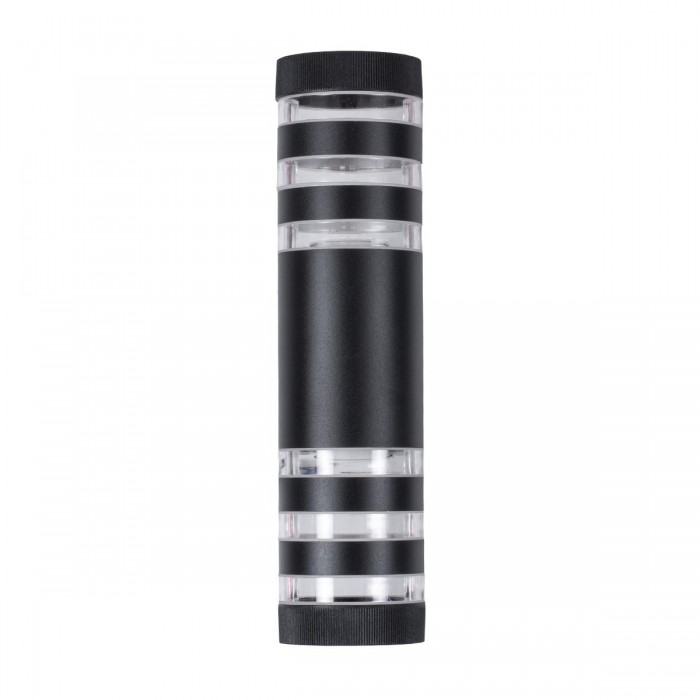 GLOBOSTAR® ORION 77883 Μοντέρνο Φωτιστικό Τοίχου - Απλίκα με Ντουί 2 x GU10 AC 220-240V Αδιάβροχο IP65 - Μαύρο Ματ - Μ9 x Π15 x Υ35.5cm GLOBOSTAR® ORION 77883 Μοντέρνο Φωτιστικό Τοίχου - Απλίκα με Ντουί 2 x GU10 AC 220-240V Αδιάβροχο IP65 - Μαύρο Ματ - Μ9 x Π15 x Υ35.5cm