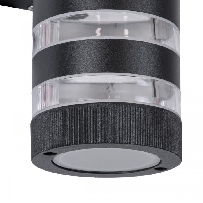 GLOBOSTAR® ORION 77883 Μοντέρνο Φωτιστικό Τοίχου - Απλίκα με Ντουί 2 x GU10 AC 220-240V Αδιάβροχο IP65 - Μαύρο Ματ - Μ9 x Π15 x Υ35.5cm GLOBOSTAR® ORION 77883 Μοντέρνο Φωτιστικό Τοίχου - Απλίκα με Ντουί 2 x GU10 AC 220-240V Αδιάβροχο IP65 - Μαύρο Ματ - Μ9 x Π15 x Υ35.5cm