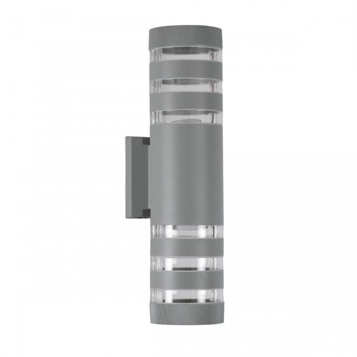 GLOBOSTAR® ORION 77885 Μοντέρνο Φωτιστικό Τοίχου - Απλίκα με Ντουί 2 x GU10 AC 220-240V Αδιάβροχο IP65 - Γκρι Ματ - Μ9 x Π15 x Υ35.5cm GLOBOSTAR® ORION 77885 Μοντέρνο Φωτιστικό Τοίχου - Απλίκα με Ντουί 2 x GU10 AC 220-240V Αδιάβροχο IP65 - Γκρι Ματ - Μ9 x Π15 x Υ35.5cm