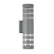 GLOBOSTAR® ORION 77885 Μοντέρνο Φωτιστικό Τοίχου - Απλίκα με Ντουί 2 x GU10 AC 220-240V Αδιάβροχο IP65 - Γκρι Ματ - Μ9 x Π15 x Υ35.5cm GLOBOSTAR® ORION 77885 Μοντέρνο Φωτιστικό Τοίχου - Απλίκα με Ντουί 2 x GU10 AC 220-240V Αδιάβροχο IP65 - Γκρι Ματ - Μ9 x Π15 x Υ35.5cm