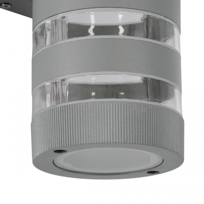 GLOBOSTAR® ORION 77885 Μοντέρνο Φωτιστικό Τοίχου - Απλίκα με Ντουί 2 x GU10 AC 220-240V Αδιάβροχο IP65 - Γκρι Ματ - Μ9 x Π15 x Υ35.5cm GLOBOSTAR® ORION 77885 Μοντέρνο Φωτιστικό Τοίχου - Απλίκα με Ντουί 2 x GU10 AC 220-240V Αδιάβροχο IP65 - Γκρι Ματ - Μ9 x Π15 x Υ35.5cm