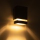 GLOBOSTAR® QUATRO 77892 Μοντέρνο Φωτιστικό Τοίχου - Απλίκα με Ντουί 1 x GU10 AC 220-240V Αδιάβροχο IP65 - Μαύρο Ματ - Μ11 x Π10 x Υ16.5cm GLOBOSTAR® QUATRO 77892 Μοντέρνο Φωτιστικό Τοίχου - Απλίκα με Ντουί 1 x GU10 AC 220-240V Αδιάβροχο IP65 - Μαύρο Ματ - Μ11 x Π10 x Υ16.5cm