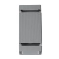 GLOBOSTAR® QUATRO 77895 Μοντέρνο Φωτιστικό Τοίχου - Απλίκα με Ντουί 2 x GU10 AC 220-240V Αδιάβροχο IP65 - Γκρι Ματ - Μ11 x Π10 x Υ25.5cm