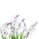 GloboStar® 78202 Τεχνητό Φυτό Μπουκέτο Διακοσμητικών Λουλουδιών με 10 Λευκές και Μωβ Λεβάντες M10 x Υ30 x Π10cm GloboStar® 78202 Τεχνητό Φυτό Μπουκέτο Διακοσμητικών Λουλουδιών με 10 Λευκές και Μωβ Λεβάντες M10 x Υ30 x Π10cm