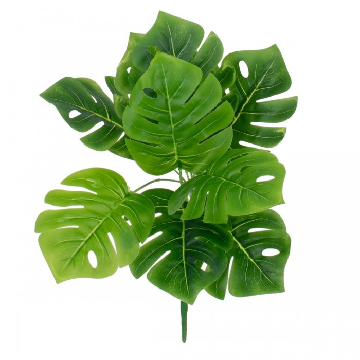 GloboStar® MONSTERA MEDIUM 78261 Τεχνητό Φυτό Μονστέρα Μεσ. - Μπουκέτο Διακοσμητικών Φυτών - Κλαδιών με Φύλλωμα Πράσινο Υ33cm GloboStar® MONSTERA MEDIUM 78261 Τεχνητό Φυτό Μονστέρα Μεσ. - Μπουκέτο Διακοσμητικών Φυτών - Κλαδιών με Φύλλωμα Πράσινο Υ33cm