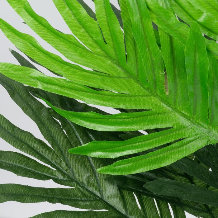 GloboStar® SMALL PALM 78263 Τεχνητό Φυτό Φοίνικας Μικρός - Μπουκέτο Διακοσμητικών Φυτών - Κλαδιών με Φύλλωμα Πράσινο Υ50cm