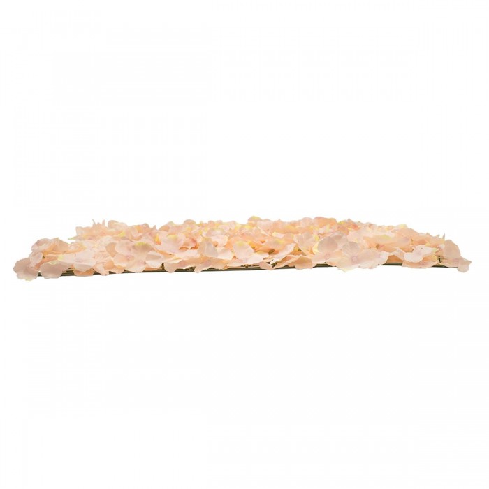 GloboStar® 78327 Συνθετικό Πάνελ Λουλουδιών - Κάθετος Κήπος Άγρια Ορτανσία Σομόν Μ60 x Υ40 x Π5cm