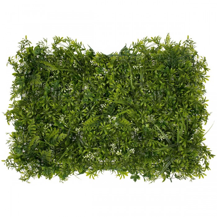 GLOBOSTAR® FERN 78401 Τεχνητό Πάνελ Φυλλωσιάς / Κάθετος Κήπος Γάλιο, Φτέρη, Γκι & Γρασίδι - Πράσινο - Μ60 x Π9 x Υ40cm GLOBOSTAR® FERN 78401 Τεχνητό Πάνελ Φυλλωσιάς / Κάθετος Κήπος Γάλιο, Φτέρη, Γκι & Γρασίδι - Πράσινο - Μ60 x Π9 x Υ40cm