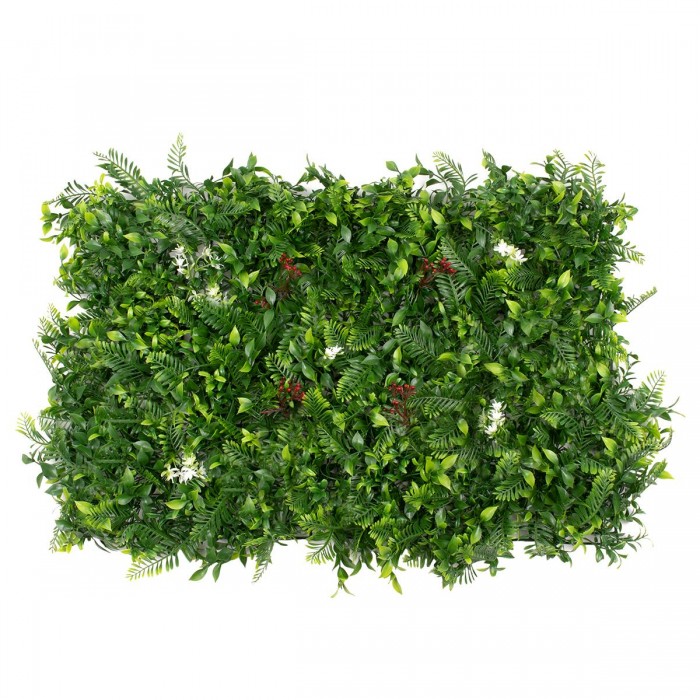 GLOBOSTAR® FERN 78407 Τεχνητό Πάνελ Φυλλωσιάς / Κάθετος Κήπος Ίληξ, Νάνος Φτέρη, Κοράλι & Κουφέα - Πράσινο - Μ60 x Π10 x Υ40cm GLOBOSTAR® FERN 78407 Τεχνητό Πάνελ Φυλλωσιάς / Κάθετος Κήπος Ίληξ, Νάνος Φτέρη, Κοράλι & Κουφέα - Πράσινο - Μ60 x Π10 x Υ40cm