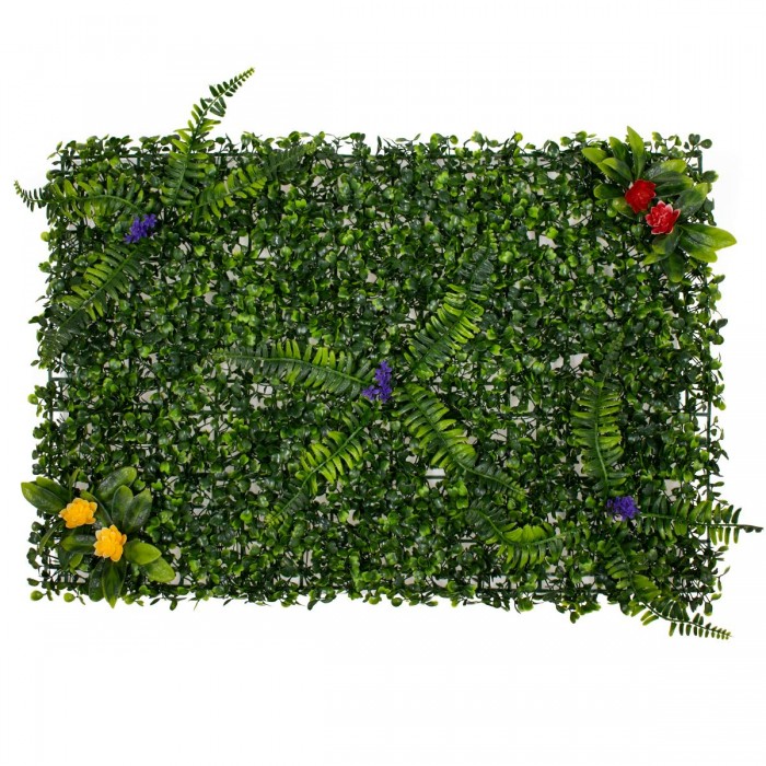 GLOBOSTAR® BOXWOOD 78409 Τεχνητό Πάνελ Φυλλωσιάς Κάθετος Κήπος Πυξάρι/Φτέρη/Περεσκία - Πράσινο - Μ60 x Π7 x Υ40cm GLOBOSTAR® BOXWOOD 78409 Τεχνητό Πάνελ Φυλλωσιάς Κάθετος Κήπος Πυξάρι/Φτέρη/Περεσκία - Πράσινο - Μ60 x Π7 x Υ40cm