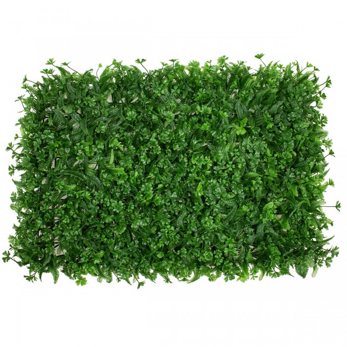 GLOBOSTAR® CLOVER 78411 Τεχνητό Πάνελ Φυλλωσιάς / Κάθετος Κήπος Τριφύλλι & Νάνος Φτέρη - Πράσινο - Μ60 x Π8 x Υ40cm GLOBOSTAR® CLOVER 78411 Τεχνητό Πάνελ Φυλλωσιάς / Κάθετος Κήπος Τριφύλλι & Νάνος Φτέρη - Πράσινο - Μ60 x Π8 x Υ40cm