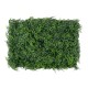 GLOBOSTAR® LEYLAND 78413 Artificial Wall Plant Panel / Vertical Garden Leyland & Dwarf Ivy - Green - L60 x W9 x H40cm