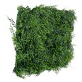 GLOBOSTAR® LEYLAND 78413 Artificial Wall Plant Panel / Vertical Garden Leyland & Dwarf Ivy - Green - L60 x W9 x H40cm