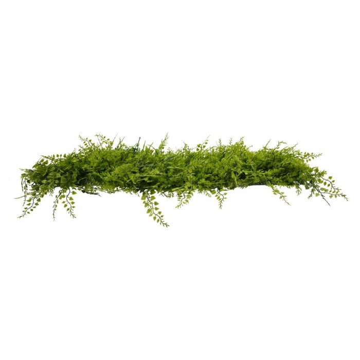 GLOBOSTAR® LEYLAND 78414 Artificial Wall Plant Panel / Vertical Garden Leyland & Dwarf Ivy - Green - L60 x W9 x H40cm