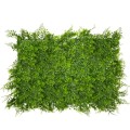 GLOBOSTAR® LEYLAND 78418 Τεχνητό Πάνελ Φυλλωσιάς Κάθετος Κήπος Λέιλαντ/Νάνος Κισσός - Πράσινο - Μ60 x Π9 x Υ40cm
