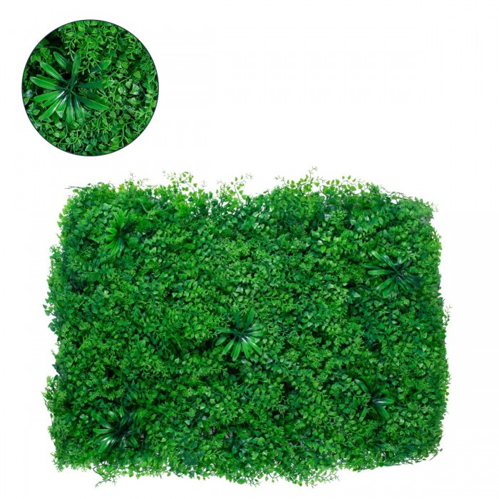 GLOBOSTAR® ALGELICA 78435 Τεχνητό Πάνελ Φυλλωσιάς / Κάθετος Κήπος Φύλλα Αγγελικής - Πράσινο - Μ60 x Π8 x Υ50cm GLOBOSTAR® ALGELICA 78435 Τεχνητό Πάνελ Φυλλωσιάς / Κάθετος Κήπος Φύλλα Αγγελικής - Πράσινο - Μ60 x Π8 x Υ50cm