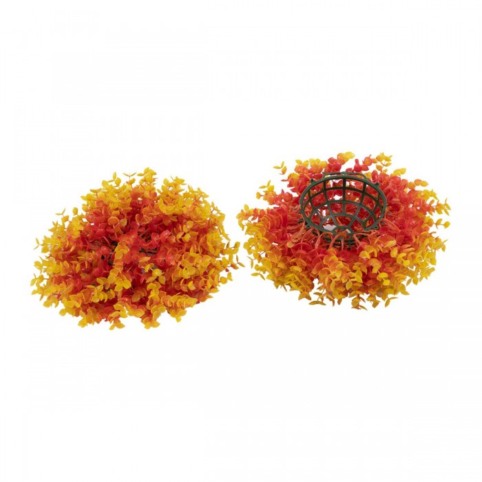 GloboStar® 78513 Artificial - Συνθετικό Τεχνητό Διακοσμητικό Φυτό Θάμνος Πυξάρι Πορτοκαλί - Κίτρινο Φ26cm GloboStar® 78513 Artificial - Συνθετικό Τεχνητό Διακοσμητικό Φυτό Θάμνος Πυξάρι Πορτοκαλί - Κίτρινο Φ26cm