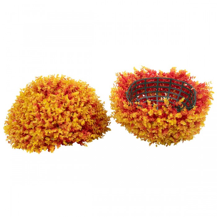 GloboStar® 78517 Artificial - Συνθετικό Τεχνητό Διακοσμητικό Φυτό Θάμνος Πυξάρι Πορτοκαλί - Κίτρινο Φ56cm GloboStar® 78517 Artificial - Συνθετικό Τεχνητό Διακοσμητικό Φυτό Θάμνος Πυξάρι Πορτοκαλί - Κίτρινο Φ56cm
