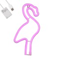 GloboStar® 78573 Φωτιστικό Ταμπέλα Φωτεινή Επιγραφή NEON LED Σήμανσης FLAMINGO 5W με Καλώδιο Τροφοδοσίας USB - Μπαταρίας 3xAAA (Δεν Περιλαμβάνονται) - Ροζ GloboStar® 78573 Φωτιστικό Ταμπέλα Φωτεινή Επιγραφή NEON LED Σήμανσης FLAMINGO 5W με Καλώδιο Τροφοδοσίας USB - Μπαταρίας 3xAAA (Δεν Περιλαμβάνονται) - Ροζ