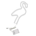 GloboStar® 78573 Φωτιστικό Ταμπέλα Φωτεινή Επιγραφή NEON LED Σήμανσης FLAMINGO 5W με Καλώδιο Τροφοδοσίας USB - Μπαταρίας 3xAAA (Δεν Περιλαμβάνονται) - Ροζ GloboStar® 78573 Φωτιστικό Ταμπέλα Φωτεινή Επιγραφή NEON LED Σήμανσης FLAMINGO 5W με Καλώδιο Τροφοδοσίας USB - Μπαταρίας 3xAAA (Δεν Περιλαμβάνονται) - Ροζ