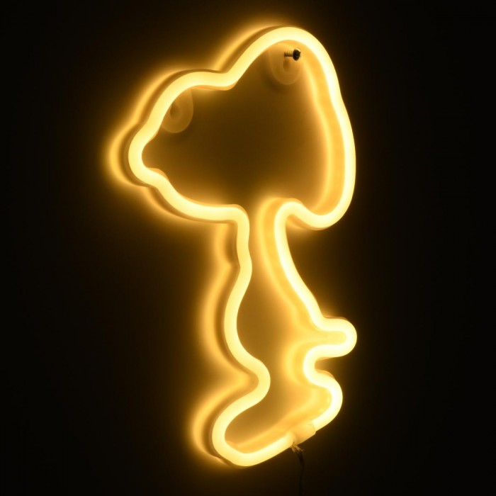 GloboStar® 78578 Φωτιστικό Ταμπέλα Φωτεινή Επιγραφή NEON LED Σήμανσης SNOOPY 5W με Καλώδιο Τροφοδοσίας USB - Μπαταρίας 3xAAA (Δεν Περιλαμβάνονται) - Θερμό Λευκό 2700K GloboStar® 78578 Φωτιστικό Ταμπέλα Φωτεινή Επιγραφή NEON LED Σήμανσης SNOOPY 5W με Καλώδιο Τροφοδοσίας USB - Μπαταρίας 3xAAA (Δεν Περιλαμβάνονται) - Θερμό Λευκό 2700K