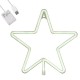 GloboStar® 78584 Φωτιστικό Ταμπέλα Φωτεινή Επιγραφή NEON LED Σήμανσης STAR 5W με Καλώδιο Τροφοδοσίας USB - Μπαταρίας 3xAAA (Δεν Περιλαμβάνονται) - Ψυχρό Λευκό 6000K GloboStar® 78584 Φωτιστικό Ταμπέλα Φωτεινή Επιγραφή NEON LED Σήμανσης STAR 5W με Καλώδιο Τροφοδοσίας USB - Μπαταρίας 3xAAA (Δεν Περιλαμβάνονται) - Ψυχρό Λευκό 6000K