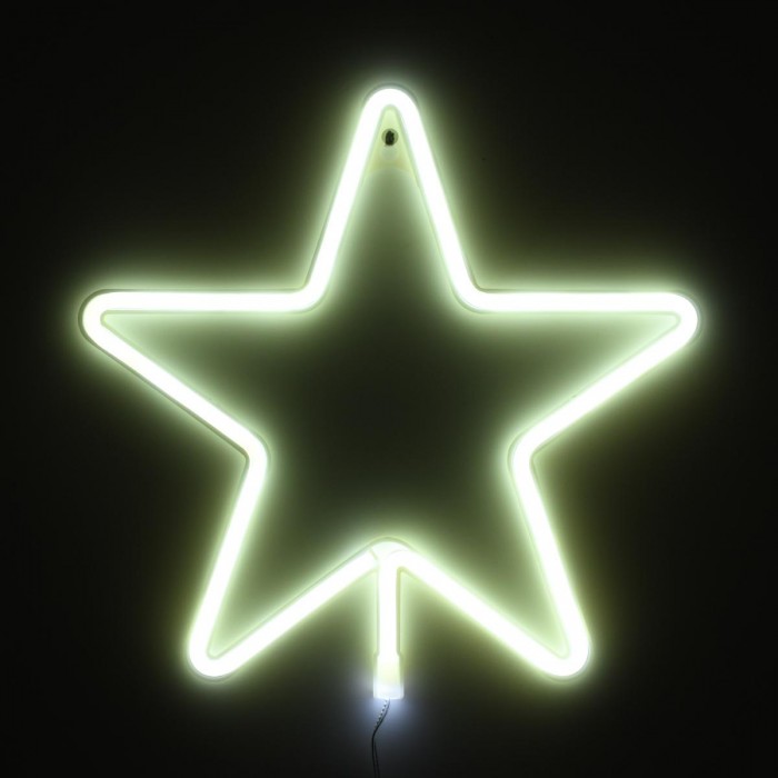 GloboStar® 78584 Φωτιστικό Ταμπέλα Φωτεινή Επιγραφή NEON LED Σήμανσης STAR 5W με Καλώδιο Τροφοδοσίας USB - Μπαταρίας 3xAAA (Δεν Περιλαμβάνονται) - Ψυχρό Λευκό 6000K GloboStar® 78584 Φωτιστικό Ταμπέλα Φωτεινή Επιγραφή NEON LED Σήμανσης STAR 5W με Καλώδιο Τροφοδοσίας USB - Μπαταρίας 3xAAA (Δεν Περιλαμβάνονται) - Ψυχρό Λευκό 6000K