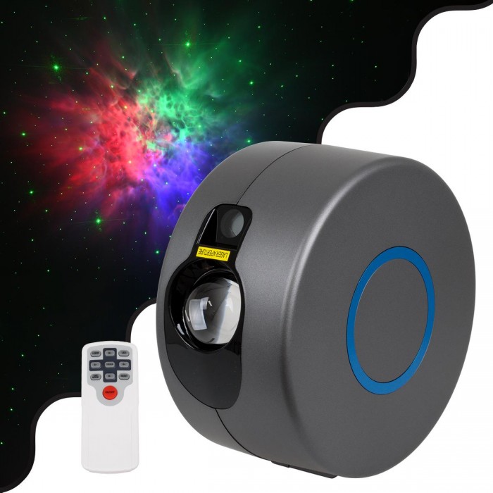 GloboStar® 78595 XL Διακοσμητικό Φωτιστικό Ειδικών Εφέ LASER NIGHT SKY AURORA GALAXY 3D LED 10W AC 230V - Πρίζα Schuko και Ασύρματο Χειριστήριο RF 2.4Ghz Πολύχρωμo RGB Dimmable GloboStar® 78595 XL Διακοσμητικό Φωτιστικό Ειδικών Εφέ LASER NIGHT SKY AURORA GALAXY 3D LED 10W AC 230V - Πρίζα Schuko και Ασύρματο Χειριστήριο RF 2.4Ghz Πολύχρωμo RGB Dimmable