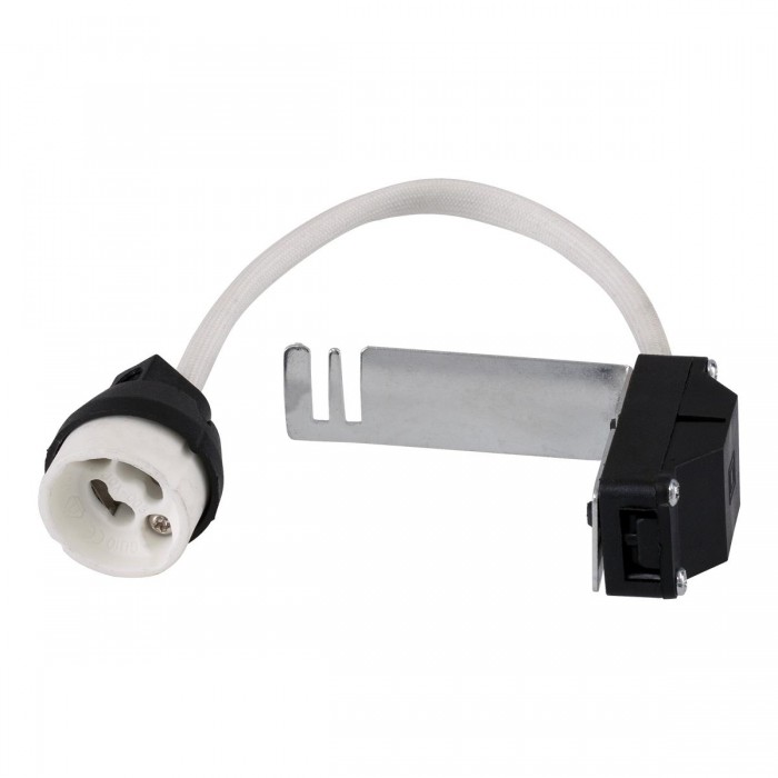 GloboStar® 78950 Ντουί GU10 με 16.5cm Καλώδιο, Βάση, Κουτί Συνδεσμολογιας και Γείωση