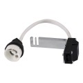 GloboStar® 78950 Ντουί GU10 με 16.5cm Καλώδιο, Βάση, Κουτί Συνδεσμολογιας και Γείωση
