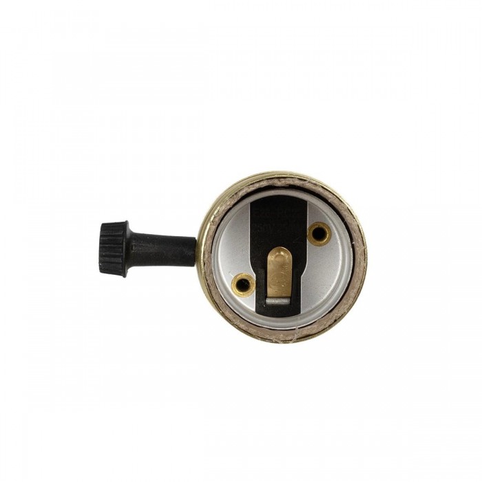 GLOBOSTAR® LAMPHOLDER 78966 Ντουί E27 με Διακόπτη On/Off IP20 Χρυσό - Μ5.5 x Π3.6 x Υ7cm GLOBOSTAR® LAMPHOLDER 78966 Ντουί E27 με Διακόπτη On/Off IP20 Χρυσό - Μ5.5 x Π3.6 x Υ7cm