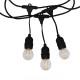 GloboStar® 78983 Καλωδιογιρλάντα PVC 10 Μέτρων με 15 Ντουί E27 με Πρίζα Schuko Επεκτεινόμενη Αδιάβροχη IP65 GloboStar® 78983 Καλωδιογιρλάντα PVC 10 Μέτρων με 15 Ντουί E27 με Πρίζα Schuko Επεκτεινόμενη Αδιάβροχη IP65