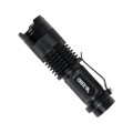 GloboStar® 79020 Φορητός Φακός Χειρός CREE LED 6W 480lm - Ψυχρό Λευκό 6000K - Φ2.5 x Υ9.2cm