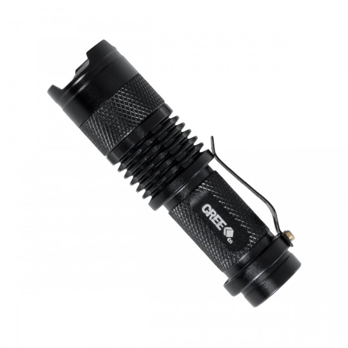 GloboStar® 79020 Φορητός Φακός Χειρός CREE LED 6W 480lm - Ψυχρό Λευκό 6000K - Φ2.5 x Υ9.2cm GloboStar® 79020 Φορητός Φακός Χειρός CREE LED 6W 480lm - Ψυχρό Λευκό 6000K - Φ2.5 x Υ9.2cm