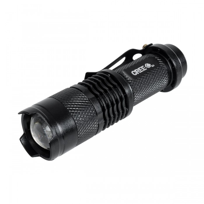 GloboStar® 79020 Φορητός Φακός Χειρός CREE LED 6W 480lm - Ψυχρό Λευκό 6000K - Φ2.5 x Υ9.2cm GloboStar® 79020 Φορητός Φακός Χειρός CREE LED 6W 480lm - Ψυχρό Λευκό 6000K - Φ2.5 x Υ9.2cm