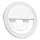 GloboStar® 79042 Selfie Ring Light LED SMD 2W 200 lm Λευκό Σώμα με Ενσωματωμένη Επαναφορτιζόμενη Μπαταρία 500mAh & Καλώδιο Φόρτισης Micro USB Ψυχρό Λευκό 6000 K για Κινητό Τηλέφωνο και Tablet Φ8.5 x Υ2.5cm GloboStar® 79042 Selfie Ring Light LED SMD 2W 200 lm Λευκό Σώμα με Ενσωματωμένη Επαναφορτιζόμενη Μπαταρία 500mAh & Καλώδιο Φόρτισης Micro USB Ψυχρό Λευκό 6000 K για Κινητό Τηλέφωνο και Tablet Φ8.5 x Υ2.5cm