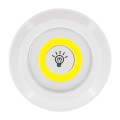 GloboStar® 79044 Φωτιστικά Νυκτός Μπαταρίας LED COB 6W 600lm με Timer & Ασύρματο Χειριστήριο RF - ΣΕΤ 3 Τεμαχίων Ψυχρό Λευκό 6000K