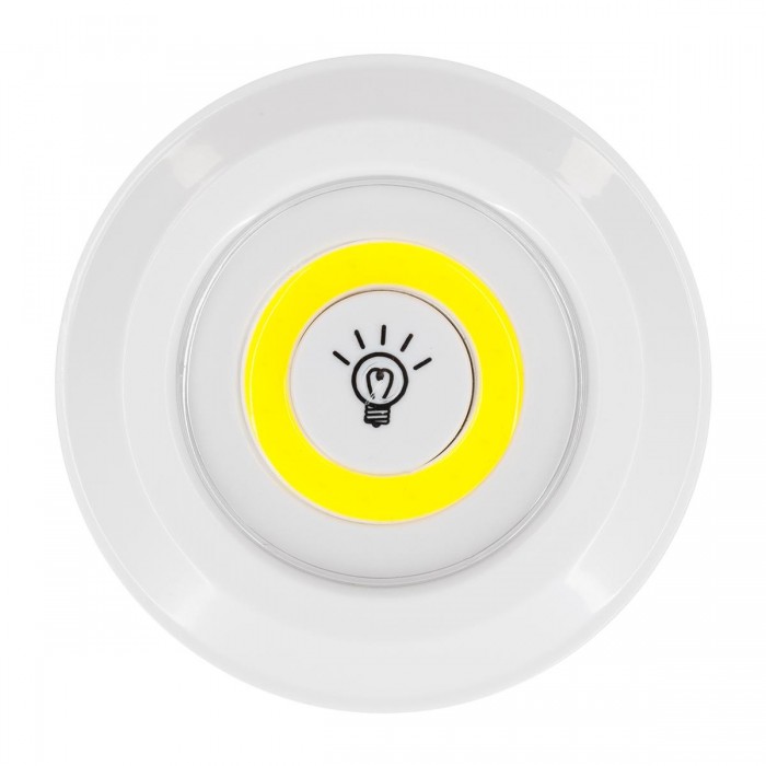 GloboStar® 79044 Φωτιστικά Νυκτός Μπαταρίας LED COB 6W 600lm με Timer & Ασύρματο Χειριστήριο RF - ΣΕΤ 3 Τεμαχίων Ψυχρό Λευκό 6000K GloboStar® 79044 Φωτιστικά Νυκτός Μπαταρίας LED COB 6W 600lm με Timer & Ασύρματο Χειριστήριο RF - ΣΕΤ 3 Τεμαχίων Ψυχρό Λευκό 6000K