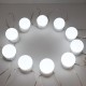 GloboStar® 79047 Φωτιστικό Γιρλάντα με 10 Γλομπάκια για Μακιγιάζ - Καθρέπτη LED 8W 800lm DC 5V με Καλώδιο Τροφοδοσίας USB - Ενσωματωμένο Χειριστήριο Εναλλαγής Χρωμάτων & USB Wall Adapter Αδιάβροχο IP54 CCT Θερμό 2700K έως Ψυχρό 6000K Dimmable GloboStar® 79047 Φωτιστικό Γιρλάντα με 10 Γλομπάκια για Μακιγιάζ - Καθρέπτη LED 8W 800lm DC 5V με Καλώδιο Τροφοδοσίας USB - Ενσωματωμένο Χειριστήριο Εναλλαγής Χρωμάτων & USB Wall Adapter Αδιάβροχο IP54 CCT Θερμό 2700K έως Ψυχρό 6000K Dimmable
