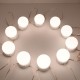 GloboStar® 79047 Φωτιστικό Γιρλάντα με 10 Γλομπάκια για Μακιγιάζ - Καθρέπτη LED 8W 800lm DC 5V με Καλώδιο Τροφοδοσίας USB - Ενσωματωμένο Χειριστήριο Εναλλαγής Χρωμάτων & USB Wall Adapter Αδιάβροχο IP54 CCT Θερμό 2700K έως Ψυχρό 6000K Dimmable GloboStar® 79047 Φωτιστικό Γιρλάντα με 10 Γλομπάκια για Μακιγιάζ - Καθρέπτη LED 8W 800lm DC 5V με Καλώδιο Τροφοδοσίας USB - Ενσωματωμένο Χειριστήριο Εναλλαγής Χρωμάτων & USB Wall Adapter Αδιάβροχο IP54 CCT Θερμό 2700K έως Ψυχρό 6000K Dimmable