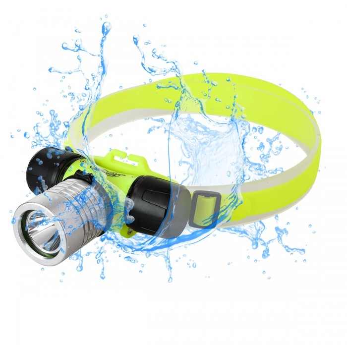 GloboStar® 79054 EXTREME Αδιάβροχος Φακός Κεφαλής LED CREE XHP50 3W 300lm IP68 Ψυχρό Λευκό 6000K GloboStar® 79054 EXTREME Αδιάβροχος Φακός Κεφαλής LED CREE XHP50 3W 300lm IP68 Ψυχρό Λευκό 6000K