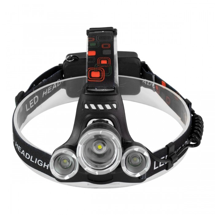 GloboStar® 79057 Φακός Κεφαλής Επαναφορτιζόμενος LED CREE XML2-T6 Chip 30 Watt 3000lm με 2 x 18650 Μπαταρίες 6000mAh Ψυχρό Λευκό 6000K GloboStar® 79057 Φακός Κεφαλής Επαναφορτιζόμενος LED CREE XML2-T6 Chip 30 Watt 3000lm με 2 x 18650 Μπαταρίες 6000mAh Ψυχρό Λευκό 6000K