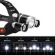 GloboStar® 79057 Φακός Κεφαλής Επαναφορτιζόμενος LED CREE XML2-T6 Chip 30 Watt 3000lm με 2 x 18650 Μπαταρίες 6000mAh Ψυχρό Λευκό 6000K GloboStar® 79057 Φακός Κεφαλής Επαναφορτιζόμενος LED CREE XML2-T6 Chip 30 Watt 3000lm με 2 x 18650 Μπαταρίες 6000mAh Ψυχρό Λευκό 6000K