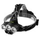 GloboStar® 79058 Φακός Κεφαλής Επαναφορτιζόμενος LED CREE XML2-T6 Chip 50 Watt 5000lm με 2 x 18650 Μπαταρίες 5200mAh Ψυχρό Λευκό 6000K GloboStar® 79058 Φακός Κεφαλής Επαναφορτιζόμενος LED CREE XML2-T6 Chip 50 Watt 5000lm με 2 x 18650 Μπαταρίες 5200mAh Ψυχρό Λευκό 6000K