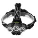 GloboStar® 79058 Φακός Κεφαλής Επαναφορτιζόμενος LED CREE XML2-T6 Chip 50 Watt 5000lm με 2 x 18650 Μπαταρίες 5200mAh Ψυχρό Λευκό 6000K GloboStar® 79058 Φακός Κεφαλής Επαναφορτιζόμενος LED CREE XML2-T6 Chip 50 Watt 5000lm με 2 x 18650 Μπαταρίες 5200mAh Ψυχρό Λευκό 6000K