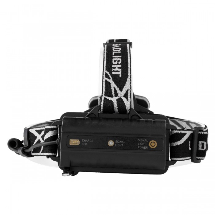 GloboStar® 79058 Φακός Κεφαλής Επαναφορτιζόμενος LED CREE XML2-T6 Chip 50 Watt 5000lm με 2 x 18650 Μπαταρίες 5200mAh Ψυχρό Λευκό 6000K GloboStar® 79058 Φακός Κεφαλής Επαναφορτιζόμενος LED CREE XML2-T6 Chip 50 Watt 5000lm με 2 x 18650 Μπαταρίες 5200mAh Ψυχρό Λευκό 6000K